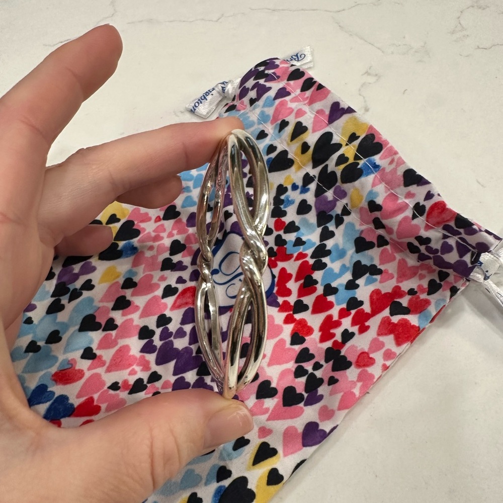 Brighton Silver Bangle Bracelet - Picture 2 of 6